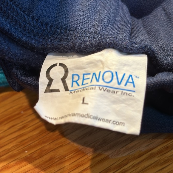 Tear away post surgical L snap-pants poly pockets - Picture 7 of 7